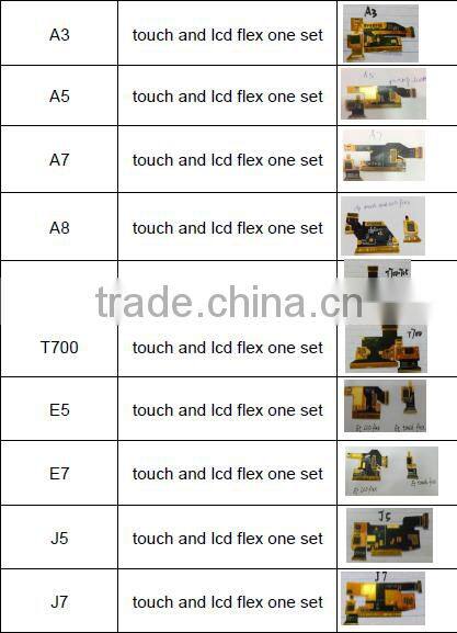 New coming! Various types of flex cable for iphone for samsung moblie phone touch lcd flex cable