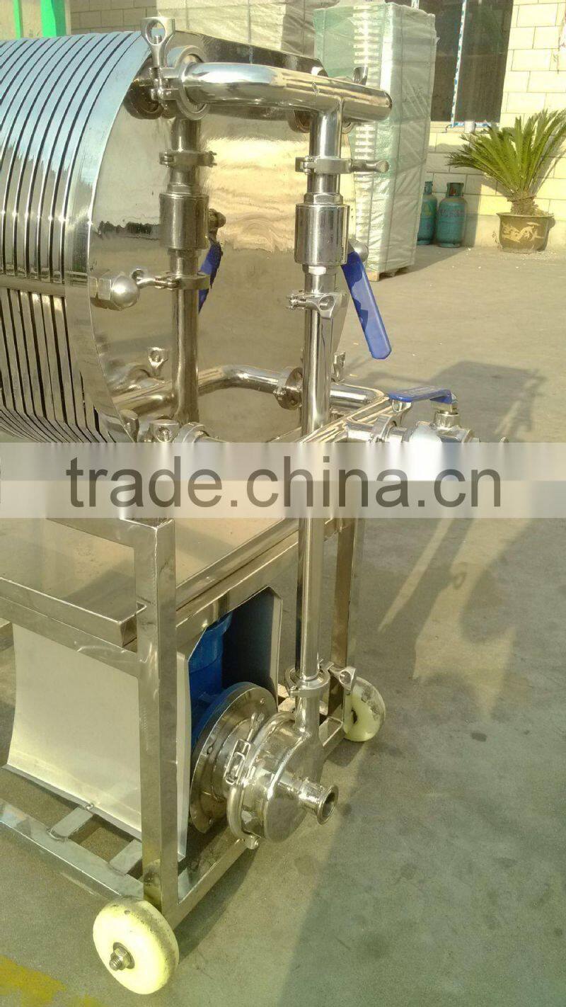 membrane filter sterilization, beverage industry filter press with good filter precision