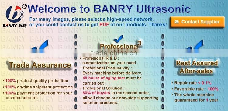 Ultrasonic poliester fabric cutter