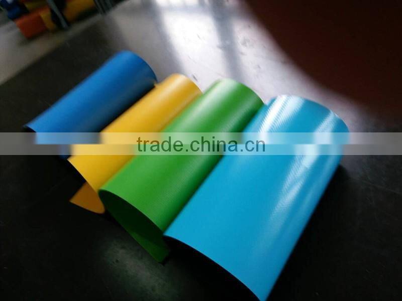 pvc vinyl coated color tarpaulin fabric