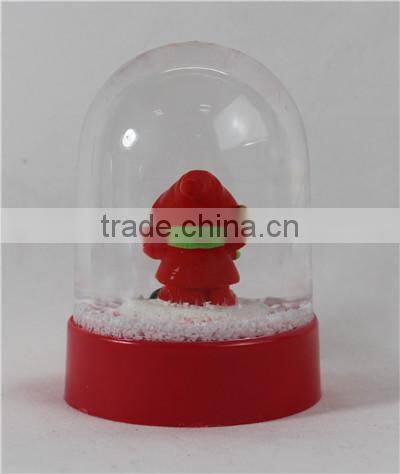 Custom Plastic snow globe