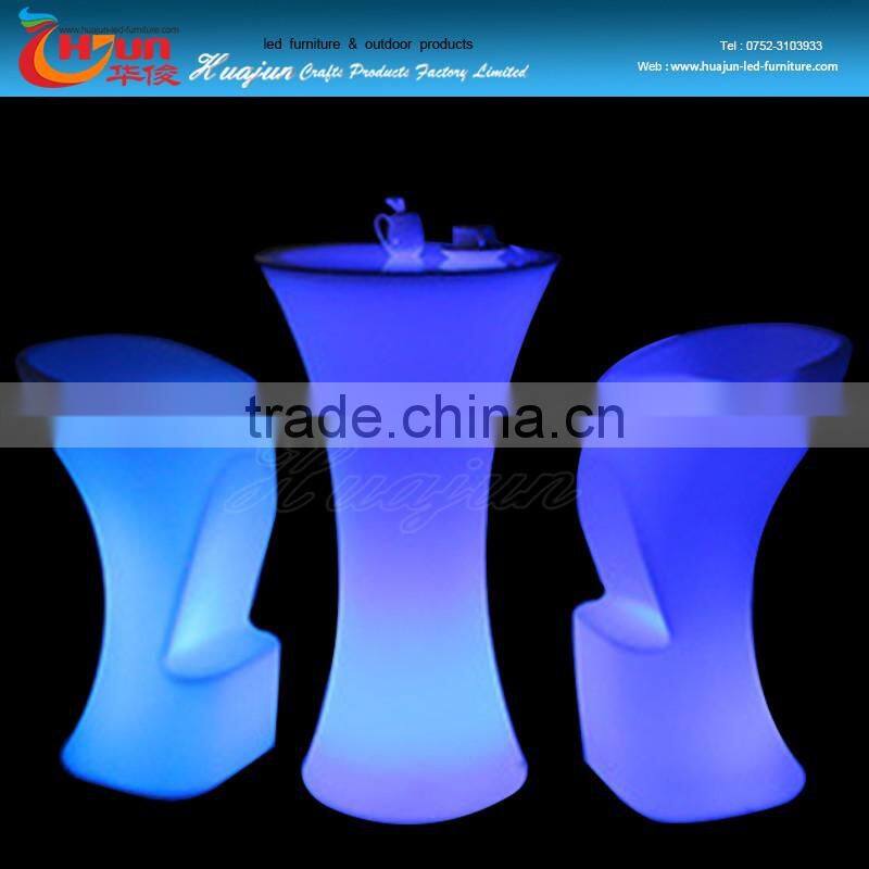bar illuminated led furniture table for sale made in china