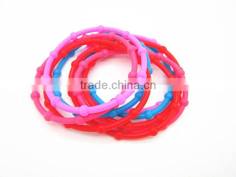 Silicone Bracelet Bangle Kids Toy Blue Fashion Jewelry