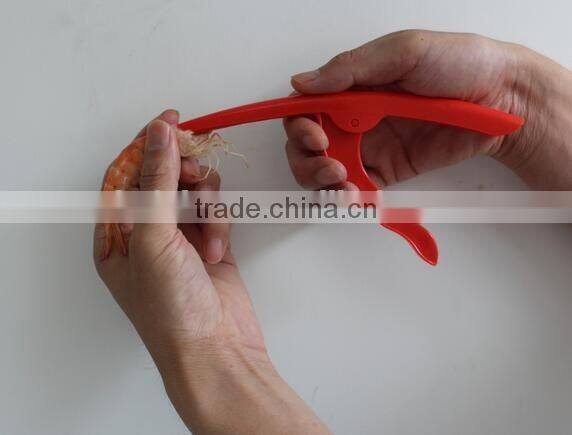 CY125 Shrimp Deveiner and Peeler Prawn Seafood Shell Curved Peeler