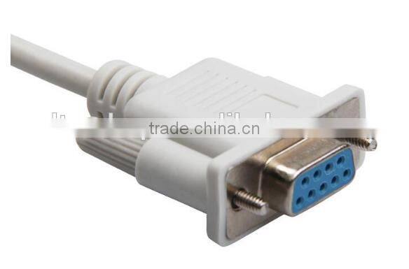 Factory Supply 1.5M DB Cable 9 Hole Data of 9 Hole DB9 Serial Port Direct Female To Female Lines To RS232 Serial Port Cable