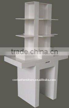 Retail display corianfurnitrue Avonite solid surface made display units