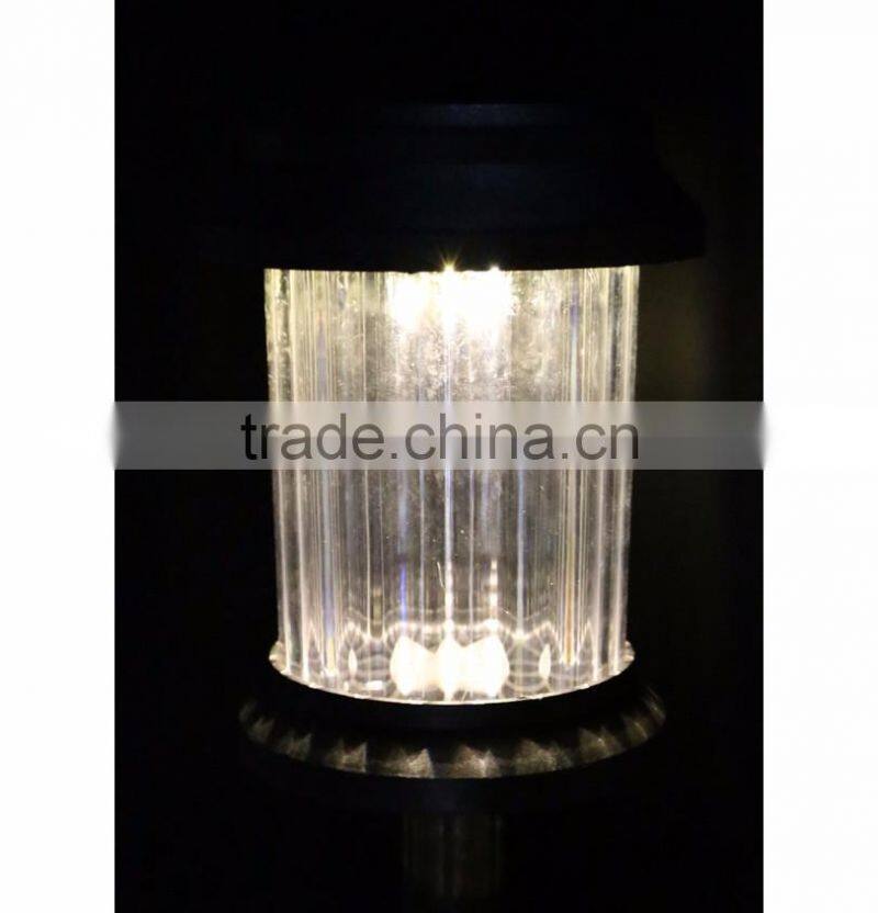 6pk Plastic Solar led Garden Pathway Landscape Lawn Stake Light