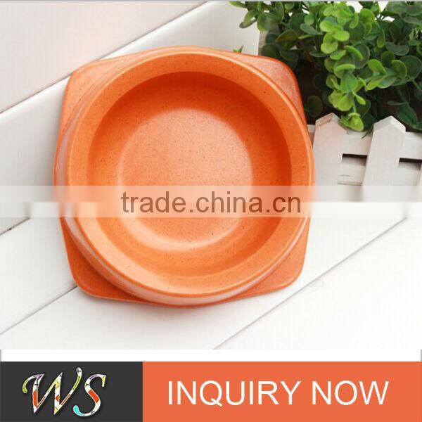 Eco-friendly Bamboo Fiber Dog Feeding Bowl