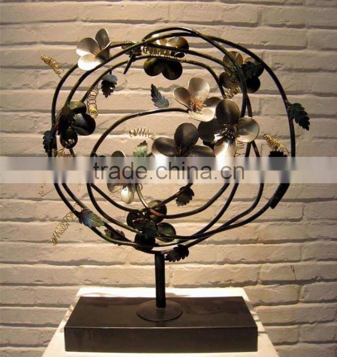 Hand Casting Decoration Stainless Steel Art Sculpture