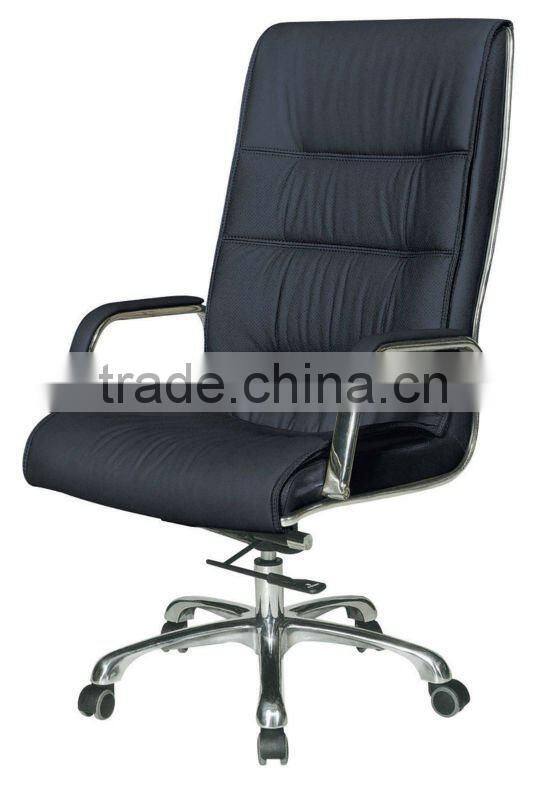 Leather office chairs no wheels (6009C)