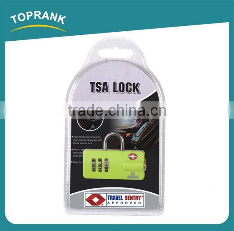 Toprank Heavy Duty Zinc Alloy Material Top Security Padlock Safety Combination Padlock Traval Digital Resettable Padlock