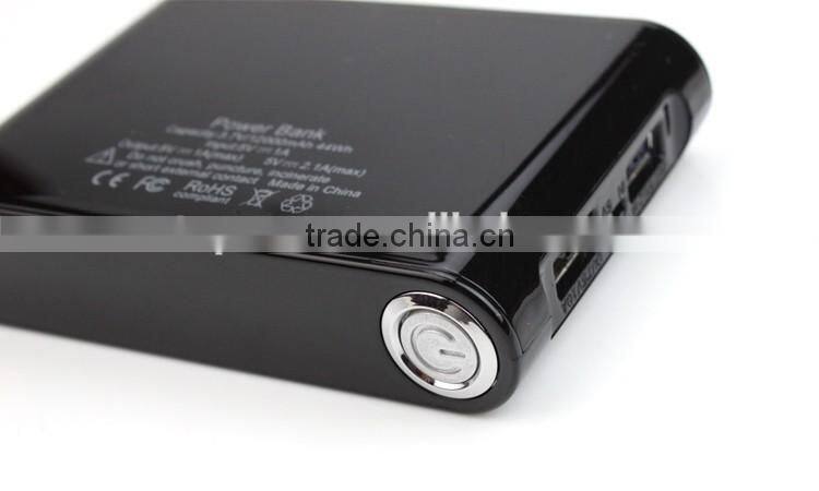 2017 New hot sale portable mobile power bank, mobile external battery power bank charger