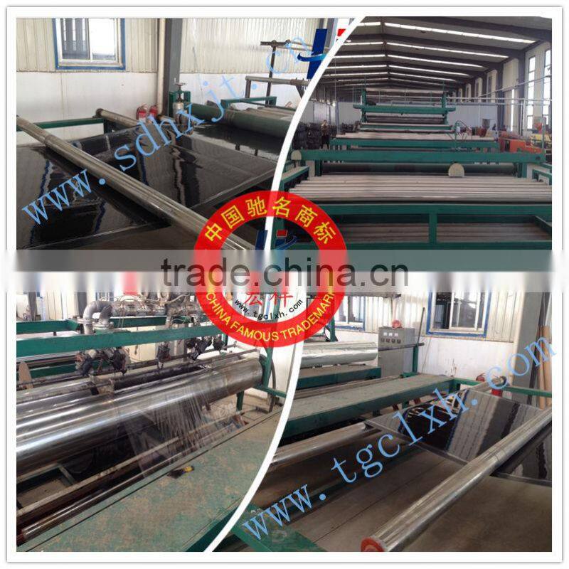 Waterproof rolling material in concrete roof