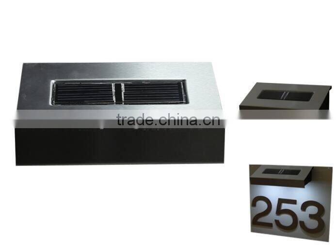Solar LED Light for Outdoor House Number