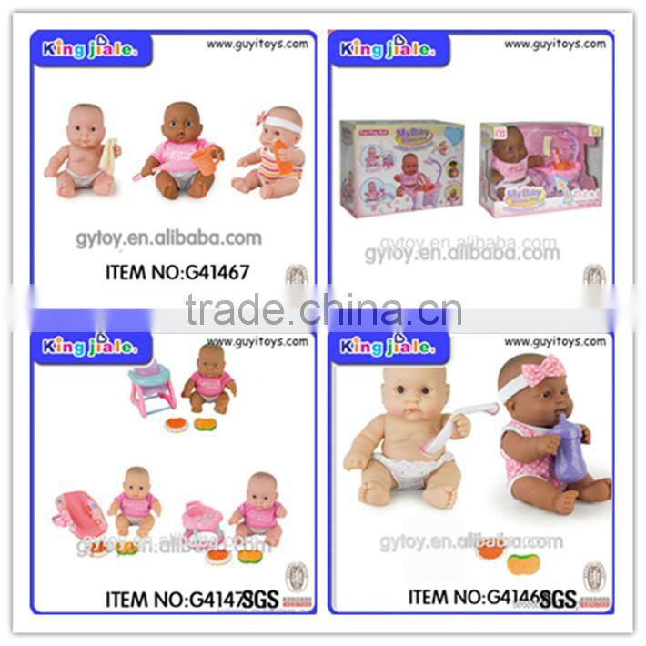 Best sale China factory supply certificated approve black fashion doll