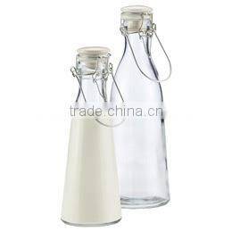 premium milk glass bottle forwholesale