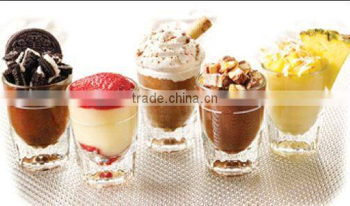 1.5oz 2oz christmas deer and animal color printing shot glass cup cocktails whisky glass