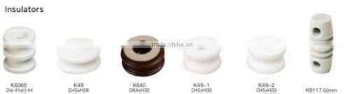 all different types of electrical series porcelain ceramic insulators