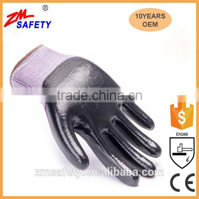 18 G Oil Resistant Mechanic and Black Nitrile Gloves