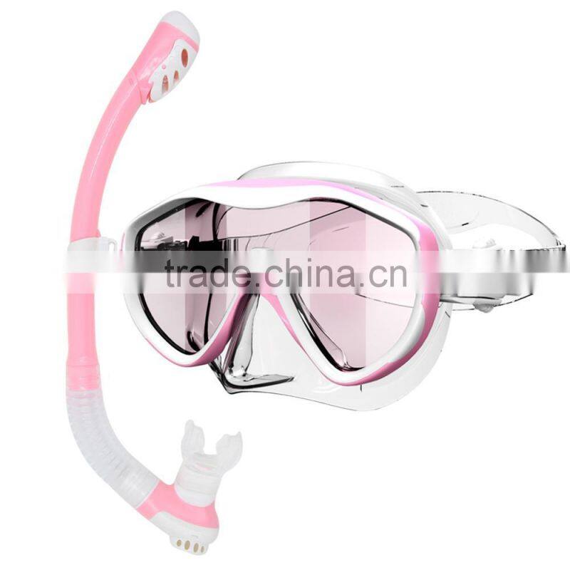 Low Volume Lady Tempered Glass Diving Glasses