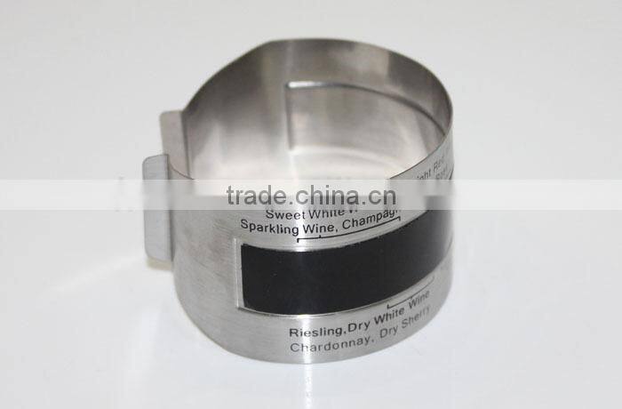 Stainless steel Wine LCD thermometer