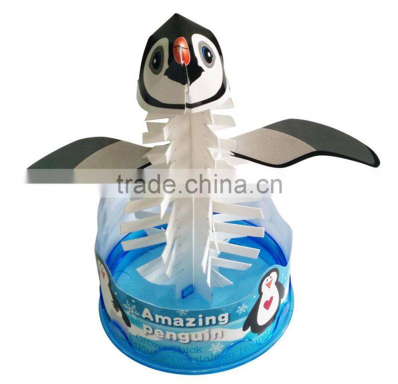 DIY-009 Grow Your Own Crystal Penguin