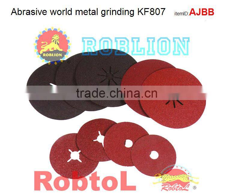 7" 180mm polishing grinding sanding fibre disc Zirconia Ceramic Resin Abrasive Aluminium Oxide Silicon Carbide