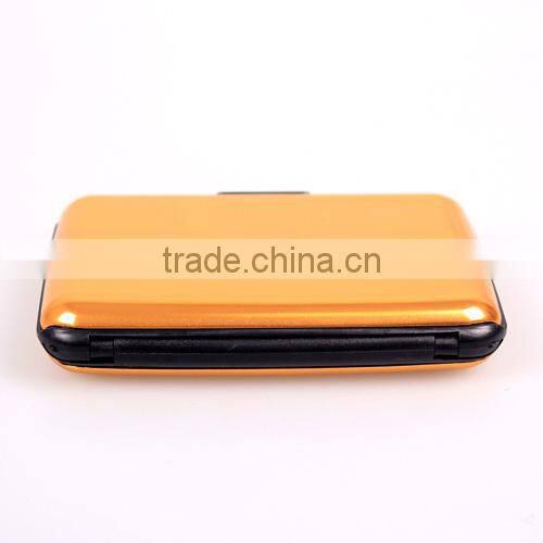 Aluminum Business Card Holder Protect From RFID Scanning Metal ID Business Card Holder