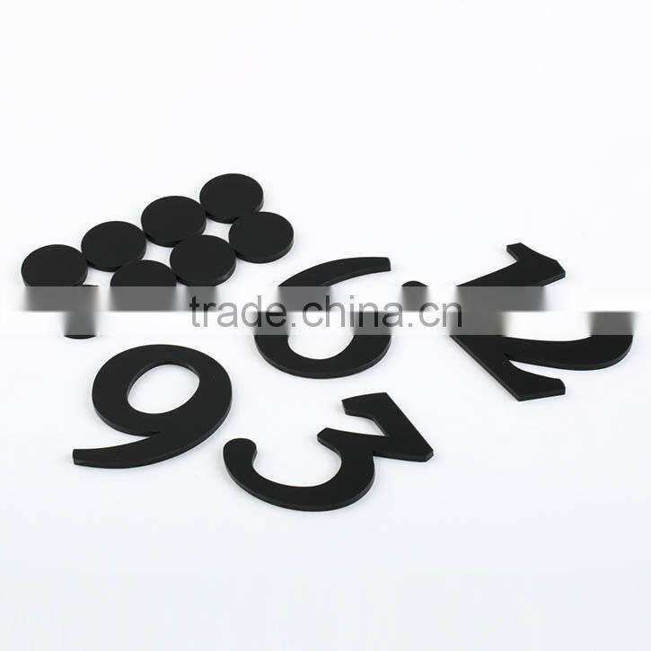 DIY Wall Clock Self Adhesive Room Talking Wall Clock Interior Decoration Digit Dot Number Adhesive Digital Wall Clock