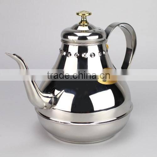 Elegant home stainless steel hand drip coffee kettle