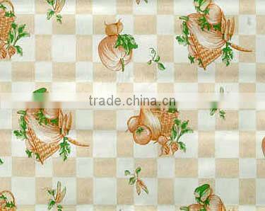 high quality water proof decorative print pvc table cloth