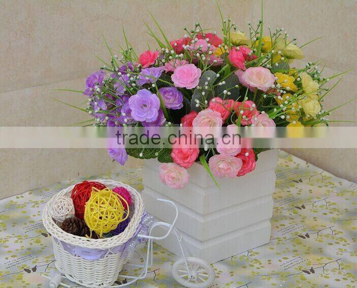 artificial silk flower bouquet for wedding dec