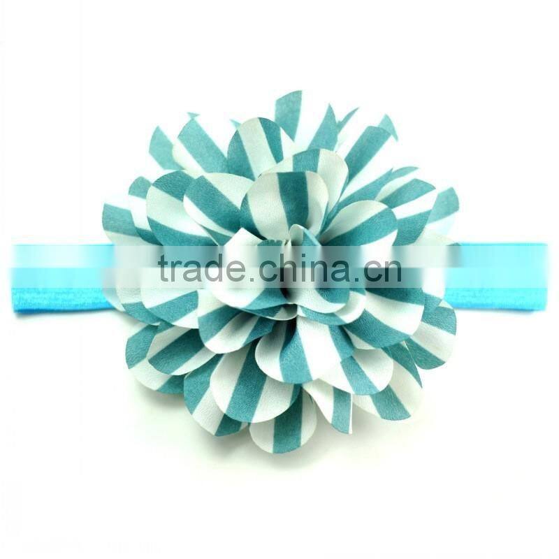 handmade fabric flower headband for kids hair accessories