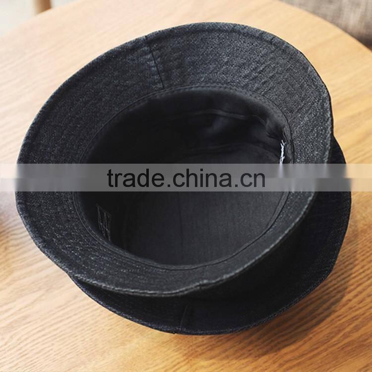Factory Direct High Quality Design Your Own Woven Label Logo Bucket Hat