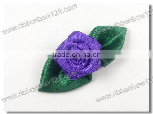 purple ribbon roses