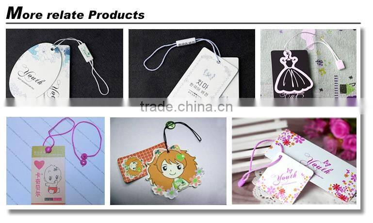 Hot Sale Fashionable Swing Tag, Garment Paper Hang Tag