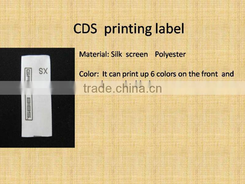 Webbing and Ribbons Labels for Garment