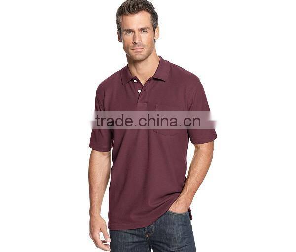 Big and Tall Pocket Pique Polo Shirt