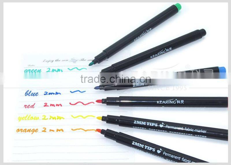 Trousers marker with 25 colors+OEM color 6pcs per blister card #FM206