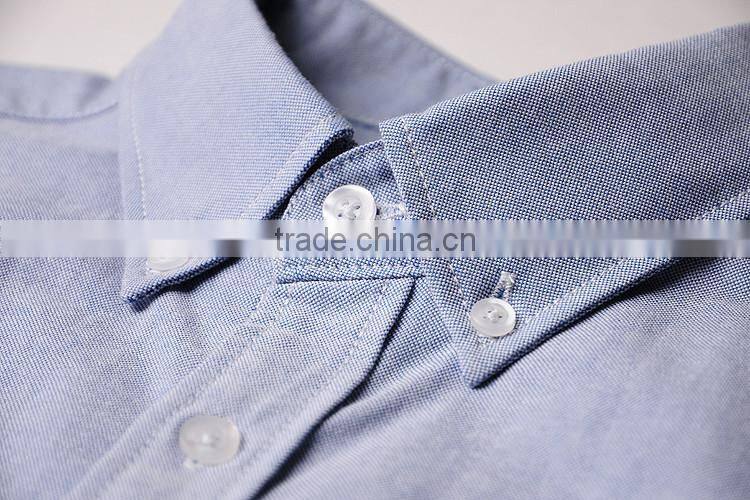 2015 Fashionable 100% Cotton Shirt Embroidered Shirt for Men