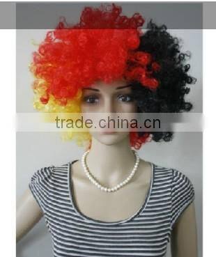 2014 new desig Poland Football Wig for Fan Supporters