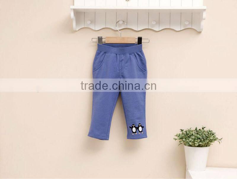 2013 Autumn baby wear 100% cotton kids cute pants kintted