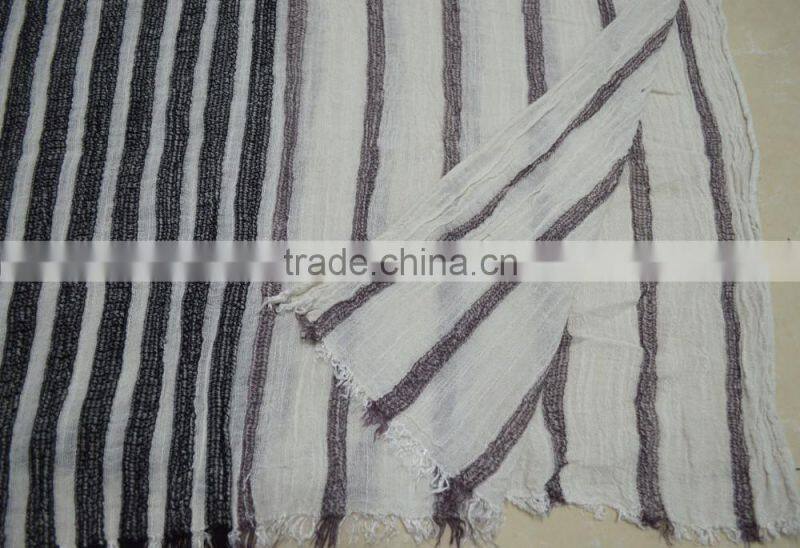 2016 Fashion hot popular arabia dubai military men jacquard viscose rayon scarf for winter