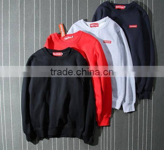 Good sale good quality hot fashion Jiangxi factory round neck sweatshirt for mens