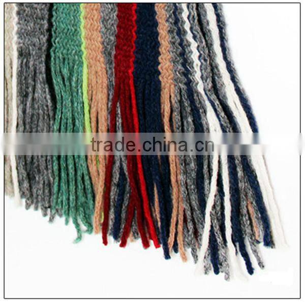 Latest new design fashion simple plaid warm thicken men scarf,knit scarf,classic scarf