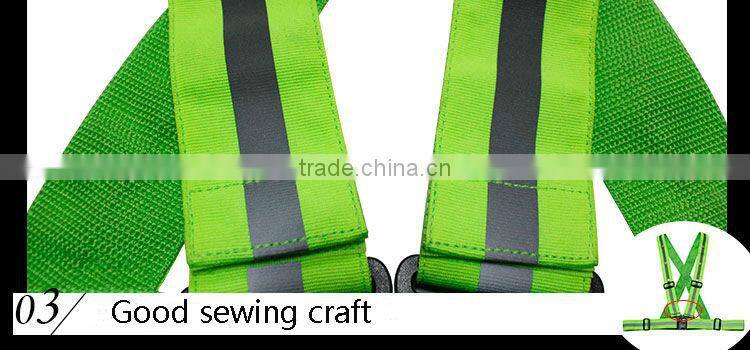 hospital work clothing 100% cotton with led light warning