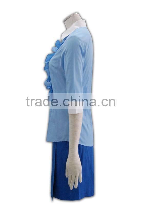 Tailor-made Festival short sleeve low MOQ brand new design ladies fashions suits