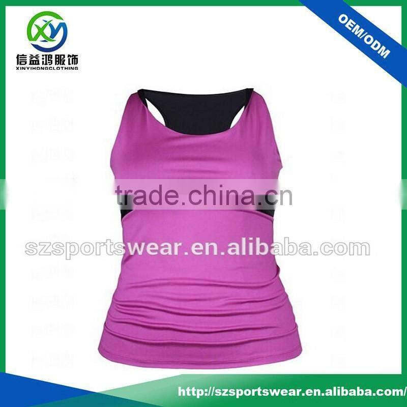 2016 Popular Design Fitted Tank Tops For Women
