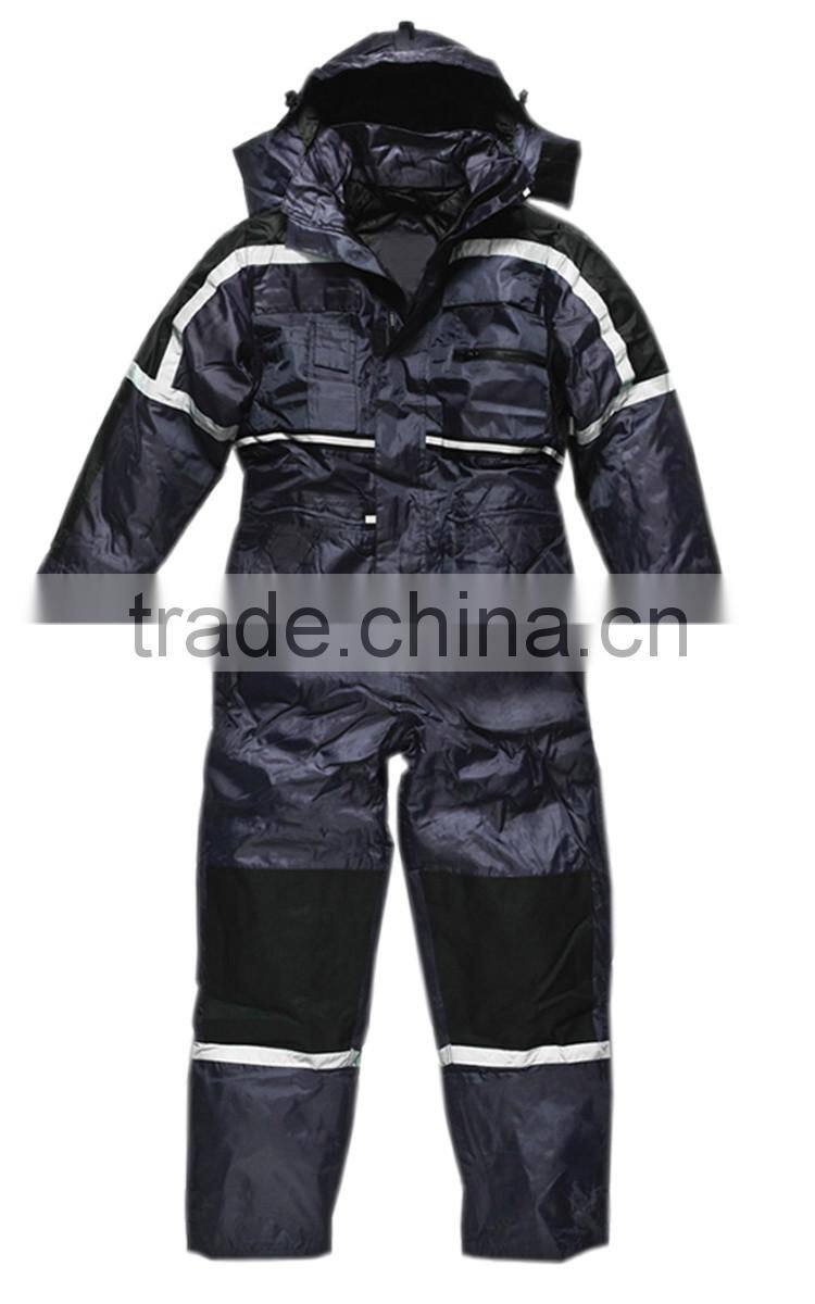 Wholesale mens heavy cotton workwear winter security uniform coverall