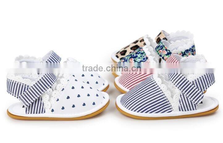 printed fabric baby shoes, lace fabric baby shoes